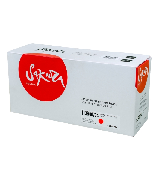 Картридж Sakura 113R00724 для Xerox P6180, пурпурный, 6000 к.