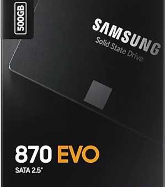 Накопитель SSD Samsung 870 EVO, 500Gb, SATA III, 2.5', R/W 560/530