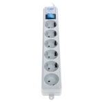 Фильтр-удлинитель PowerCube PRO (SPL(5+1)-16B-P-3M) 3.0 м, LC контур - подавление В/Ч помех, 16А/3,5кВт, фото9