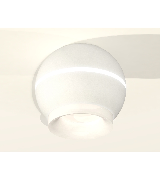 Светильник Ambrella Light XS1101041 SWH/FR белый песок/белый матовый MR16 GU5.3 LED 3W 4200K (C1101, N7165)