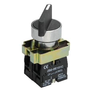 Переключатель LAY5-BJ25 на 2 полож. черный I-O дл. ручка IEK BSW70-BJ-2-K02