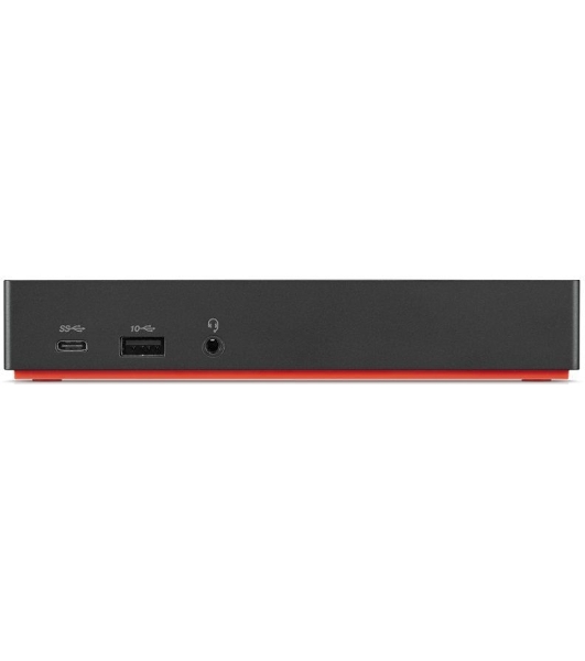 USB-концентратор Lenovo ThinkPad 40AY0090EU, USB Type-C, USB/USB Type-C/RJ-45/HDMI/DisplayPort/mini-jack 3.5мм, USB