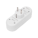 Двойник электрический Rexant линейный 16 А с заземлением + 2 USB-порта, 2,4 А, белый, фото3