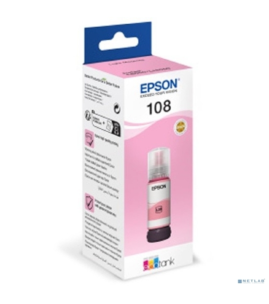 Контейнер с светло-пурпурными чернилами Epson C13T09C64A
