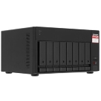 Сетевое хранилище без дисков SMB QNAP TS-873A-8G NAS, 8 trays 3,5'/2,5', 2x2,5 GbE BASE-T, 2 x M.2 NVMe 2280 slots, quad-core AMD Ryzen V1500B 2,2 GHz, 8 Gb SO-DIMM DDR4 (1 x 8 Gb) up to 64Gb (2x32 Gb), фото17