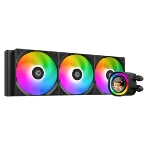 Система жидкостного охлаждения ID-Cooling FX360 LCD PE (Soc 1851/1700/1200/115X/AM5/AM4, 3x120мм fan, 2450rpm, 34.3 дБ, 350W, PWM 4-pin, Al+Cu) (FX360 LCD PE), фото12