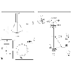 Люстра Ambrella light LH55114/6 BS/FR/TI латунь/белый матовый/янтарь E14*6 max 40W D650*1080, фото3