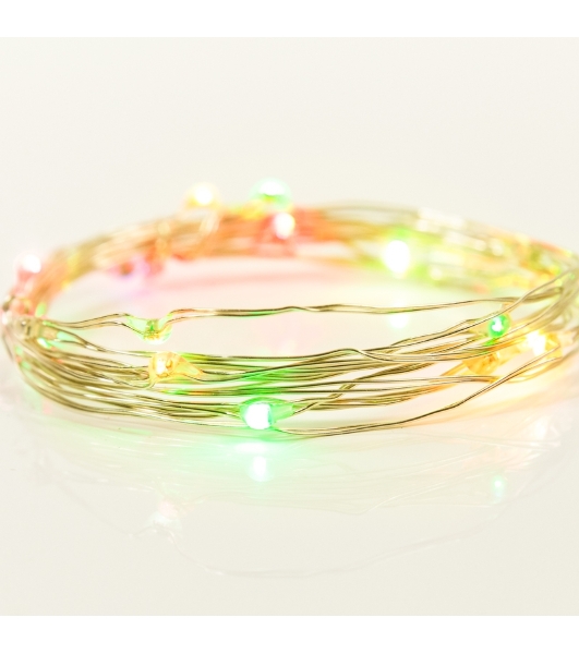 Гирлянда Neon-night 'Роса' 2 м, 20 диодов, USB, цвет RGB
