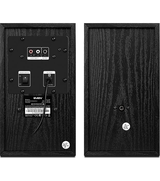 Акустическая система SVEN SPS-705 2.0 черный 40Вт