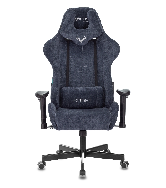 Кресло Бюрократ VIKING KNIGHT LT27 FABRIC синий, ткань, 120 кг, механизм качания