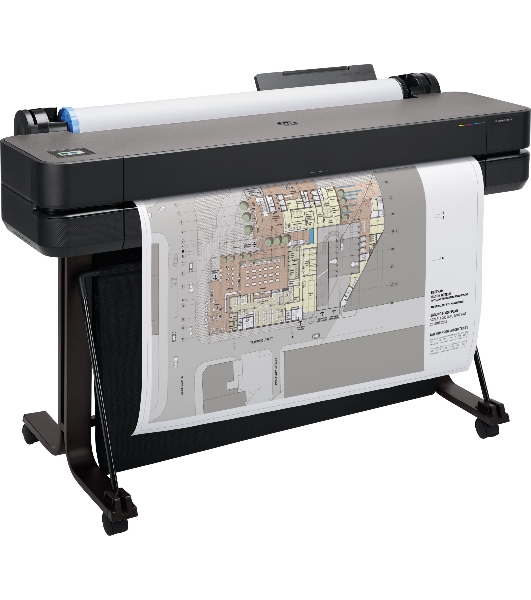 Плоттер струйный HP Designjet T630 (5HB11A/5HB11D), A0, 36', цветной, 914 мм, 2400x1200 dpi, USB, Gigabit Ethernet, WiFi