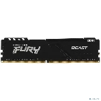 Оперативная память Kingston Fury Beast, DDR4, 16GB (1x16GB), 3200MHz, CL16, DIMM, с радиатором, черный, фото13