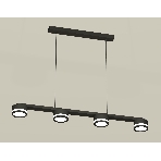 Светильник Ambrella light XB9152200/4 SBK/FR черный песок/белый матовый GX53 (C9152, N8415), фото3