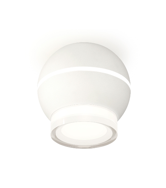 Светильник Ambrella Light XS1101042 SWH/FR/CL белый песок/белый матовый/прозрачный MR16 GU5.3 LED 3W 4200K (C1101, N7160)