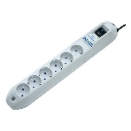 Сетевой фильтр Pilot GL 6 розеток (5 евро + 1 без заземления) 3 м Surge protector Pilot GL 6 outlets (5 euro + 1 without ground) 10A/2.2kVt, 3m, фото6