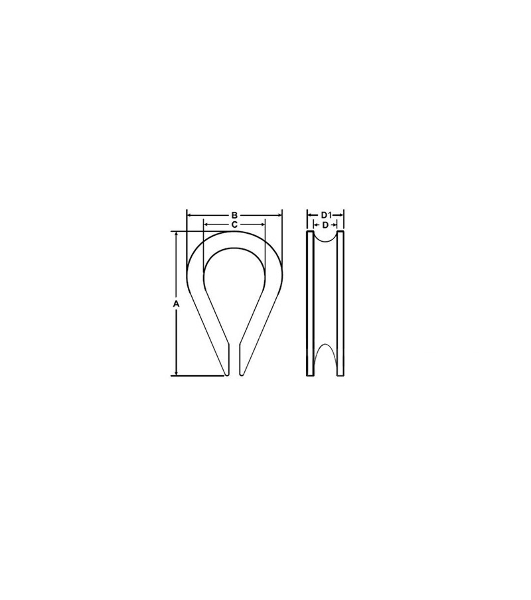 Коуш DIN 6899 d 6