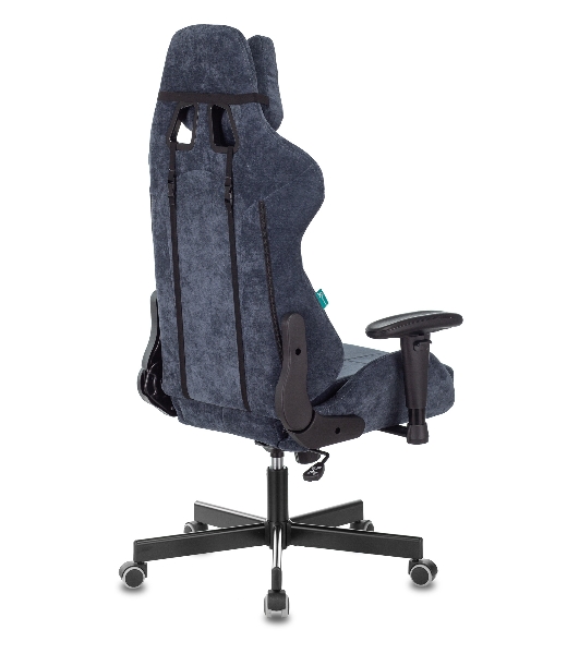 Кресло Бюрократ VIKING KNIGHT LT27 FABRIC синий, ткань, 120 кг, механизм качания