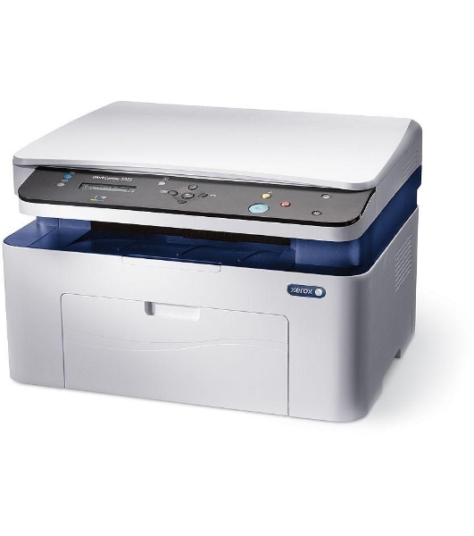 МФУ лазерное Xerox WorkCentre 3025BI (WC3025BI#), A4, ч/б, печ. до 20 стр/мин., скан. до 17 стр/мин. (ч/б) 4 стр/мин. (цвет), 1200 x 1200 dpi (печать) 600 x 600 dpi (скан.), Wi-Fi, USB, Air Print