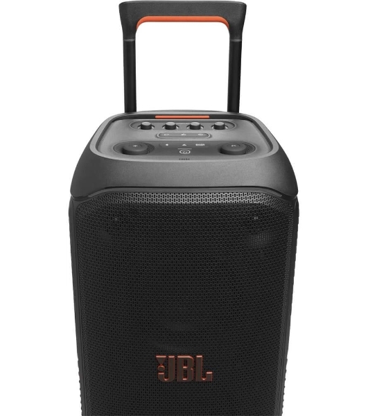 Портативная акустика JBL PartyBox Stage 320 (1.0 2 x 120 Вт, Bluetooth, AUX, USB, 6.3 мм jack, RGb подсветка, IPX4, JBLPBSTAGE320UK)