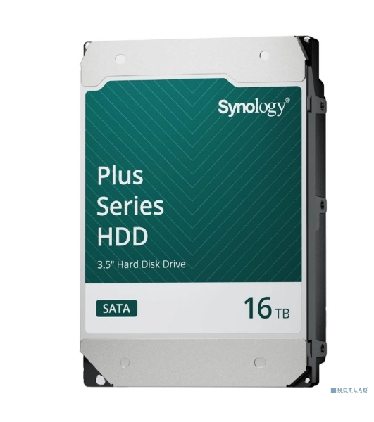 Жесткий диск Synology HDD SATA 3,5' 16Tb, 7200 rpm, 512Mb buffer, MTTF 1,2M, 1YW