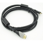 Кабель аудио-видео Behpex HDMI (m)/Mini HDMI (m) 2м. феррит.кольца черный, фото2