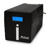 Источник бесперебойного питания Powerman Smart Sine 1500VA/1050W, 220V, Line-Interactive, LCD, Tower, Out: 4xShuko, черный*SmartSine1500, фото 1