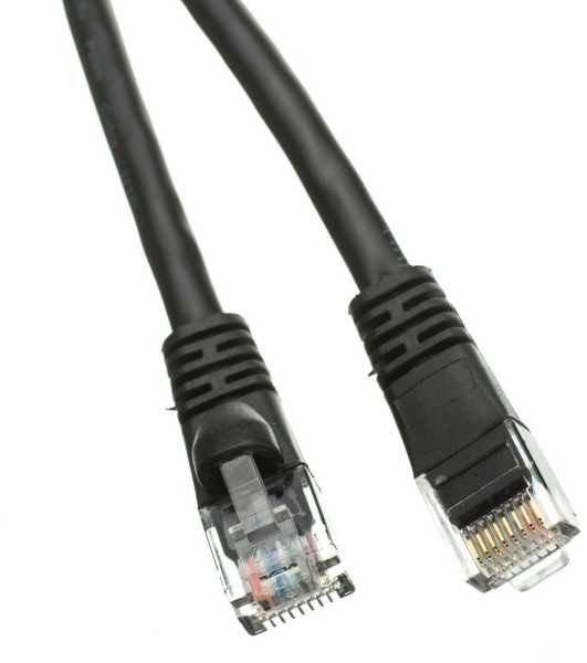 Патч-корд NTSS NTSS-PC-UTP-RJ45-5e-5.0-LSZH-BL NTSS-PC-UTP-RJ45-5E-5.0-LSZH UTP RJ-45 вил.-вилка RJ-45 кат.5E 5м черный LSZH (уп.:1шт) 26AWG