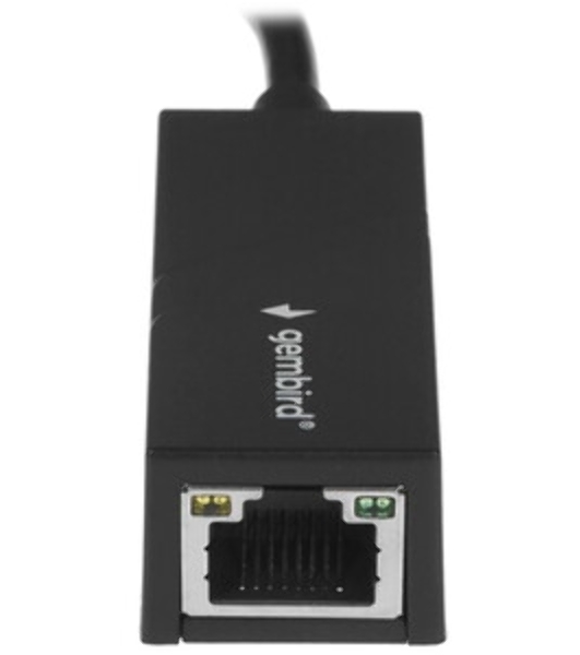Сетевой адаптер Ethernet Gembird A-CM-LAN-01 USB C-type - Fast Ethernet adapter