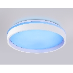 Светодиодный светильник RGB Ambrella light FZ601 WH/GD белый/золото IP20 46W 3000K-6500K+RGB D390*80 (ПДУ ИК), фото7