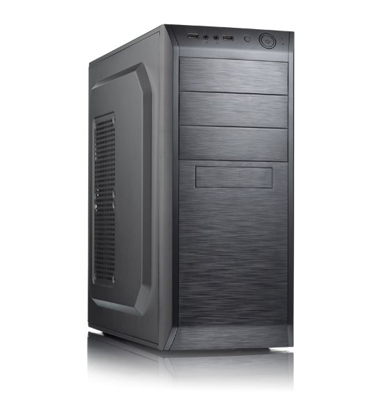 Компьютерный корпус c блоком питания Foxline FL-815-FZ450R ATX, 450W, 2xUSB 2.0, powcord