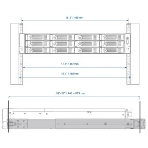 Направляющие Qnap RAIL-B02 for TVS-x71U/TS-x53U/x70U-RP/x69U-RP, фото4