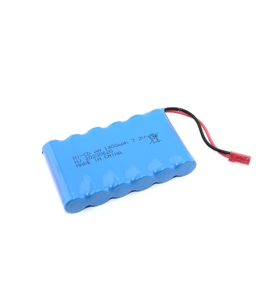 Аккумулятор Ni-Cd 7.2V 1400 mAh AA Flatpack разъем JST