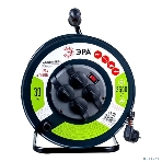 Удлинитель силовой ЭРА RMx-4es-3x1.5-30m-IP44 на м. катушке c/з 4 гн 30м ПВС 3х1.5 (1/33), фото4