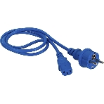 Шнур питания Lanmaster LAN-PP13/SH-0.5-BL C13-Schuko проводник.:3x0.75мм2 0.5м 220В 10А (упак.:1шт) синий, фото2