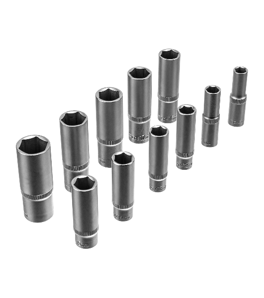 Набор инструментов Сибртех, 1/2', 3/8', 1/4', пластиковый кейс 172 предметов