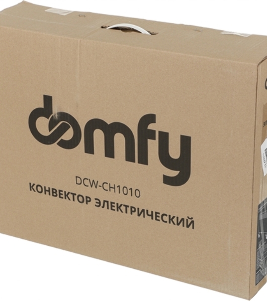 Конвектор электрический Domfy DCW-CH1010, 1000Вт, белый