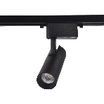 Трековый однофазный светодиодный светильник Ambrella light GL5858 BK черный LED 10W 4200K 24°, фото 1