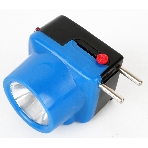 Фонарь налобный аккумуляторный LED5375 220В 0.4Вт LED 2 реж. пластик голуб. Ultraflash 14252, фото5