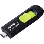 Флешка USB ADATA UC300 (ACHO-UC300-64G-RBK/GN), 64Gb, Type-C USB 3.2, R/W 100/30, черный/зеленый, фото3