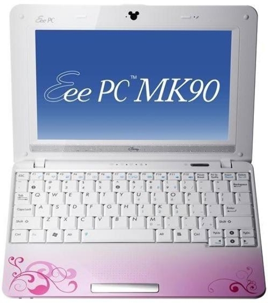 Клавиатура для ноутбука Asus Eee PC MK90H белая