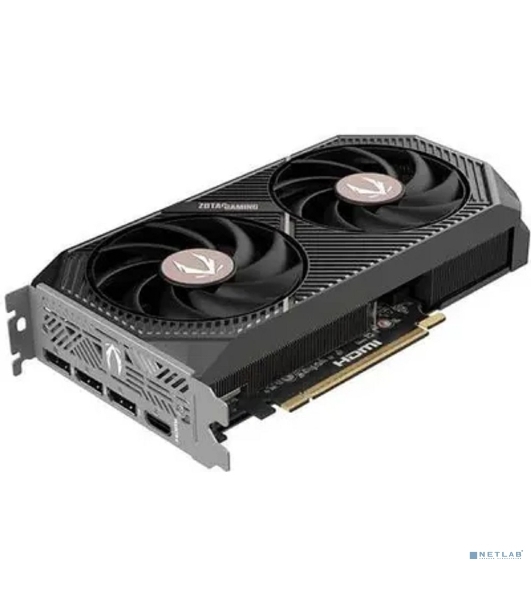 Видеокарта Zotac PCI-E 5.0 RTX 5060TI 16Gb AMP NVIDIA GeForce RTX 5060TI 16Gb 128bit GDDR7 2572/28000 HDMIx1 DPx3 HDCP Ret
