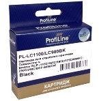 Картридж струйный для принтеров Brother PL-LC1100/LC980BK DCP -145C/165C/195С/375CW MFC-250C/290C/DCP-6690CW Black водн ProfiLine, фото4