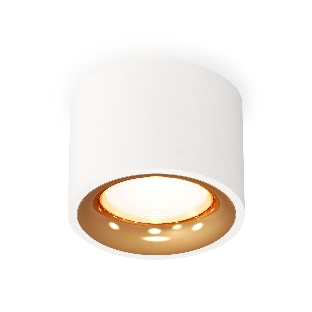 Светильник Ambrella Light XS7510024 SWH/PYG белый песок/золото желтое полированное MR16 GU5.3 (C7510, N7014)