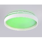 Светодиодный светильник RGB Ambrella light FZ601 WH/GD белый/золото IP20 46W 3000K-6500K+RGB D390*80 (ПДУ ИК), фото5