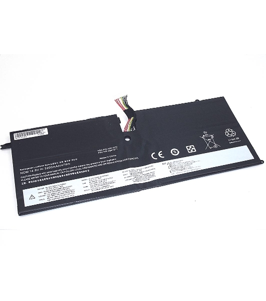 Аккумуляторная батарея для ноутбука Lenovo ThinkPad X1 (45N1070-4S1P) 14.8V 3200mAh OEM черный