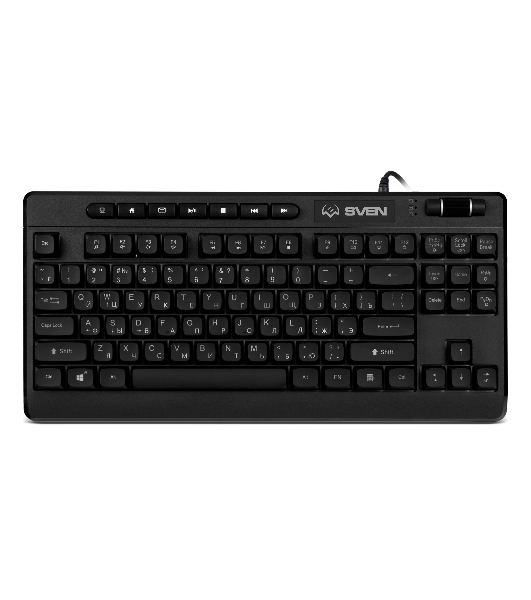 Клавиатура SVEN KB-G8200 проводная, USB Type-A, чёрный