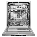 Встраиваемая посудомоечная машина Monsher MD 6004, ширина 60 см, Количество корзин: 3, 14 комплектов посуды, Электронное управление, Цифровой дисплей, Отсрочка старта 1-24 часов, Луч на полу, Внутреннее освещение, программ: Интенсивная, Нормальная, ЕСО, Стекло, 90 минут, Быстрая, Замачивание, 7 температурных режимов, Использование таблеток '3 в 1', Половинная загрузка, Индикаторы отсутствия соли/ополаскивателя, Регулируемая по высоте верхняя корзина, Полки д, фото4