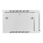 Шкаф телекоммуникационный 19' настенный 6U ExeGate EC-WM-6U.600.G.GREY (19', 6U, 600x600x370 мм (ШхГхВ), передняя дверь закаленное стекло, съемные боковые панели, пыле- и влагозащита IP23, светло-серый RAL 7035), фото6