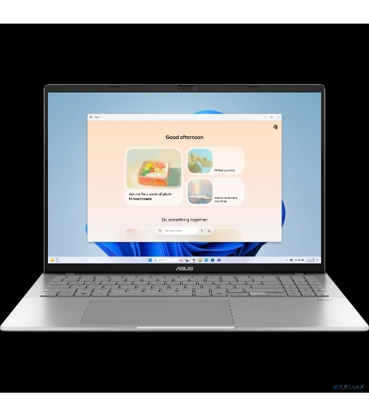 Ноутбук Asus VivoBook S16 S3607VA-RP105 Core 5 210H 16Gb SSD 512Gb Intel UHD Graphics 16' IPS WUXGA (1920x1200) без ОС silver WiFi BT Cam (90NB1671-M007R0)
