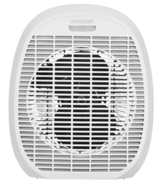 Тепловентилятор Sencor SFH 7017WH, белый, 2000 Вт, 20 м2, термостат
